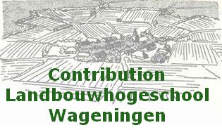 Contribution Landbouwhogeschool Wageningen